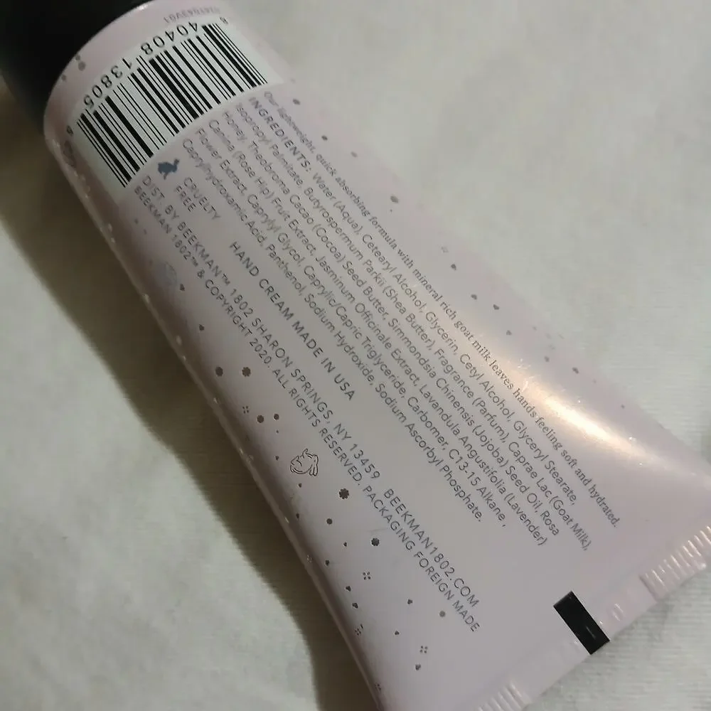 Beekman 1802 Spring Blossom Goat Milk Hand Cream 2 oz travel size NEW